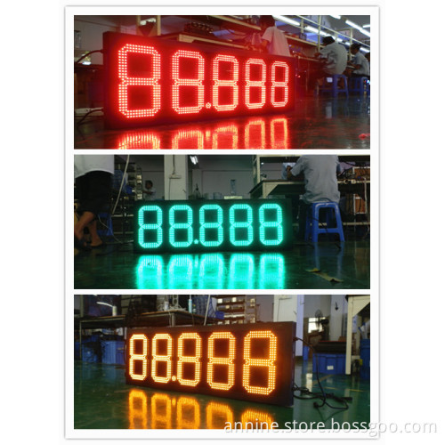 Bright!!! Led Gas Price Display
